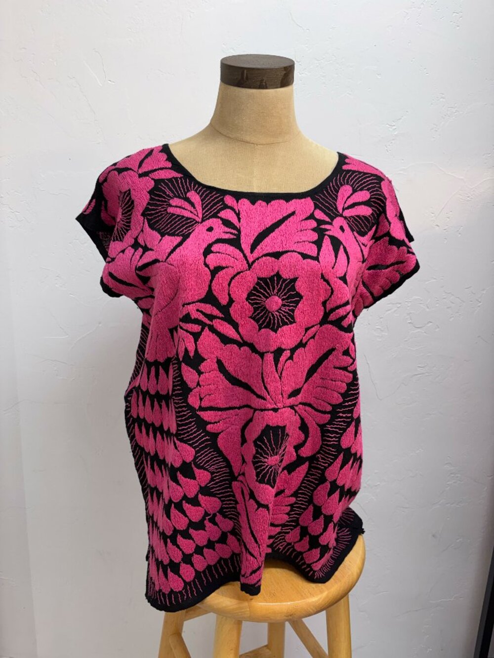 Hand Embroidered Shirt From Oaxaca